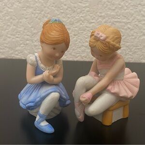 Vintage 80’s HOLLY HOBBIE Miniature Ballerina Mini Figurines